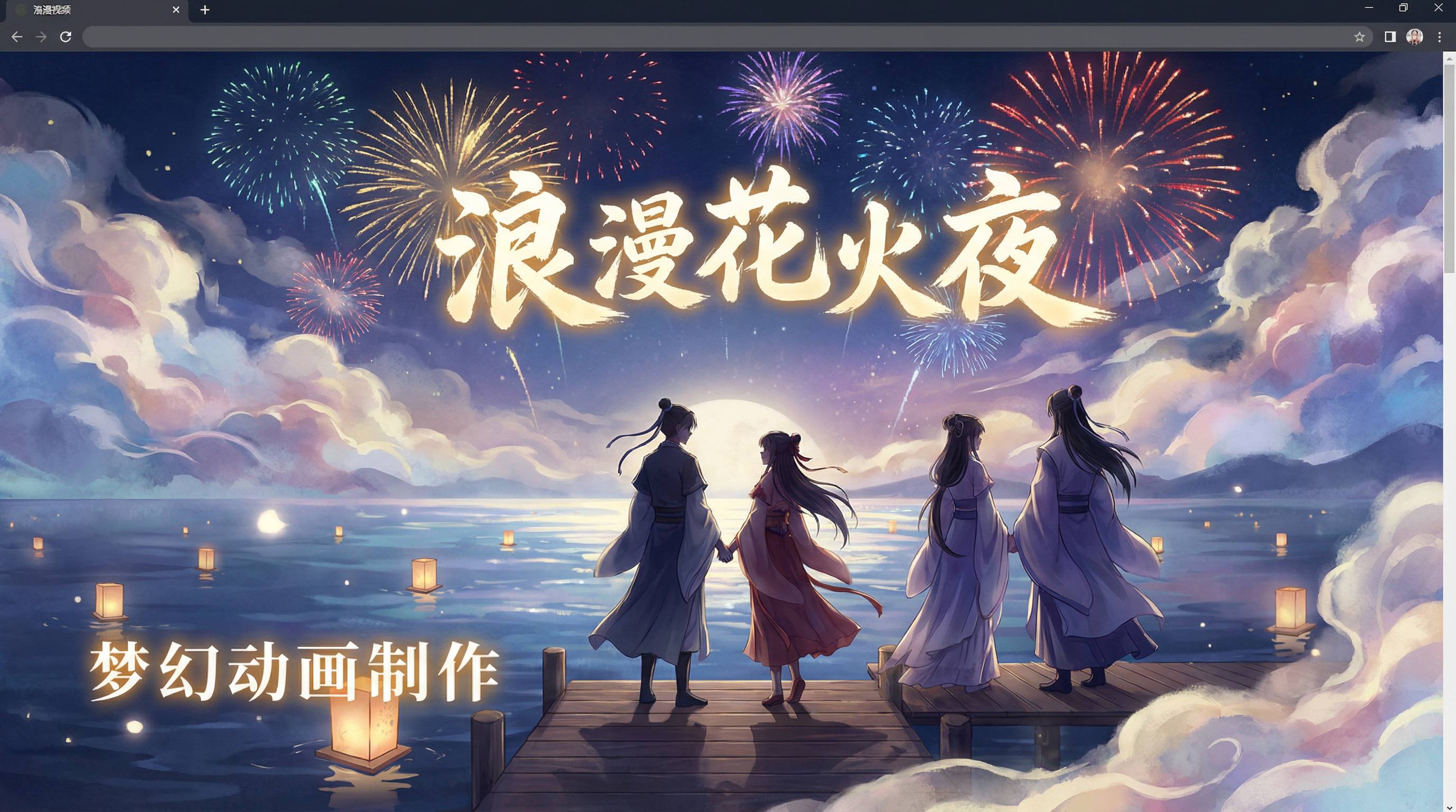 草莓视频动漫-星河烟火恋爱物语
